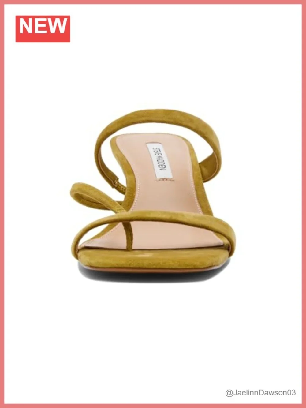 Women's Suede Slingback Stiletto Heel Sandals